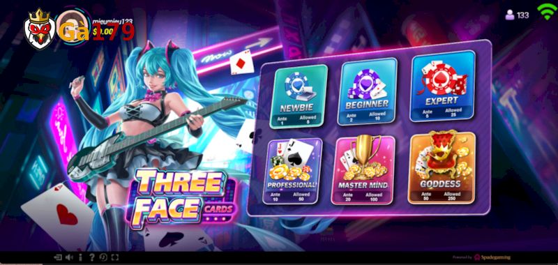 Giới thiệu về game Three Face có tại Gà 179